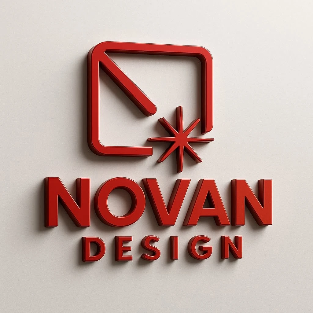 Novan Design wall panel social media creative